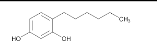 Hexylresorcinol - Chemical Structure