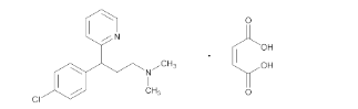 Chlorpheniramine Maleate Chemical Structure - 1