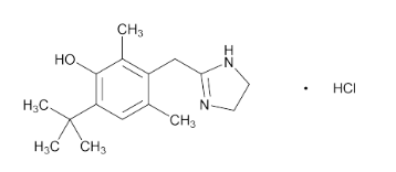 Oxymetazoline Hydrochloride - Chemical Structure