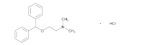 Diphenhydramine Hydrochloride Chemical Structure - 1