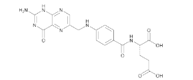 Folic Acid Chemical Structure - 1