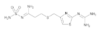 Famotidine Chemical Structure - 1