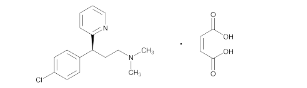 Dexchlorpheniramine Maleate Chemical Structure - 1