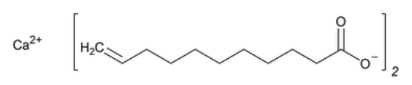 Calcium Undecylenate Chemical Structure - 1