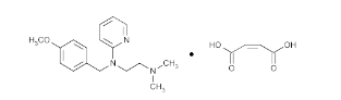 Pyrilamine Maleate Chemical Structure - 1