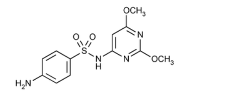 Pharm-Rx Sulfadimethoxine - Chemical Structure - 1