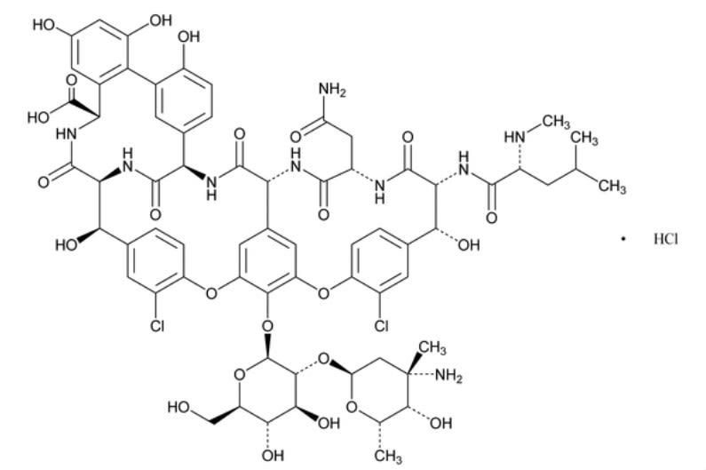 Pharm-Rx Vancomycin HCL - Chemical Structure - 1