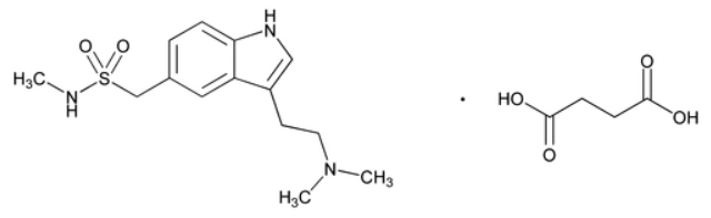 Pharm-Rx Sumatriptan Succinate - Chemical Structure - 1