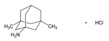 Pharm-Rx Memantine HCL - Chemical Structure - 1