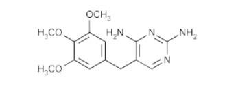Pharm-Rx Trimethoprim - Chemical Structure - 1