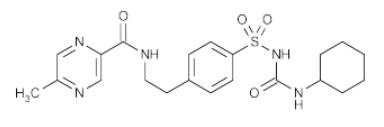 Pharm-Rx Glipizide USP - Chemical Structure - 1