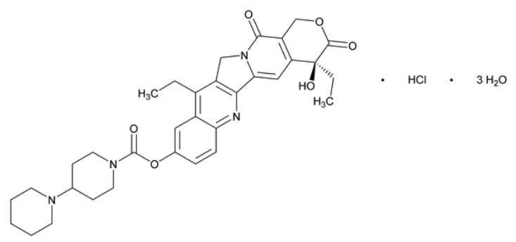 Pharm-Rx Irinotecan HCL - Chemical Structure - 1