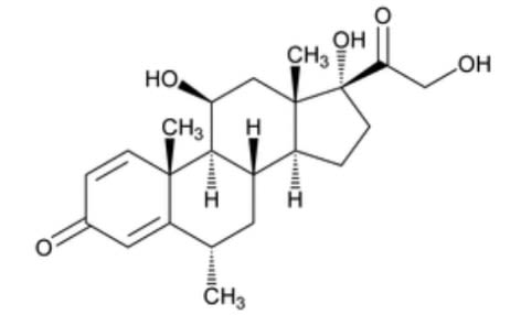 Pharm-Rx Methylprednisolone USP - Chemical Structure - 1