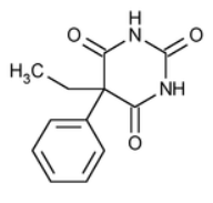 Pharm-Rx Phenobarbital - Chemical Structure - 1