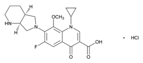 Pharm-Rx Moxifloxacin HCL - Chemical Structure - 1