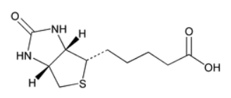 Pharm-Rx Biotin USP - Chemical Structure - 1