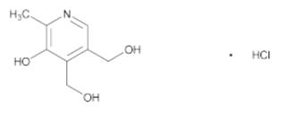 Pharm-Rx Pyridoxine Hydrochloride Granular 98% - Chemical Structure - 1