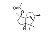 CEDRYL ACETATE US NAT - Structure formula - 1