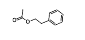 PHENYLETHYL ACETATE - Chemical Structure - 1