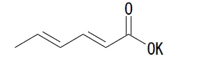 POTASSIUM SORBATE GRANULAR (DAICEL) - MITSUI - Chemical Structure - 1