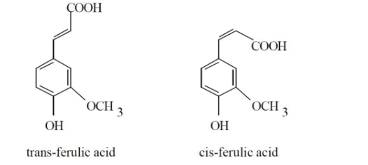 GfN Ferulic Acid Synthetic - Chemical Structure - 1