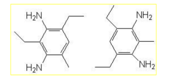 Diethyl Toluene Diamine (DETDA) - Chemical Structure - 1