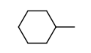 E-GRADE® Methylcyclohexane (E-GRADE® MCH) - Chemical Structure - 1
