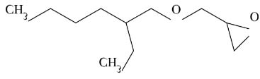 ARALDITE® DY-A - Chemical Structure - 1