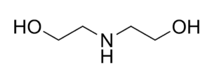 Berryman Chemical Diethanolamine 99% LFG - Molecular Structure - 1