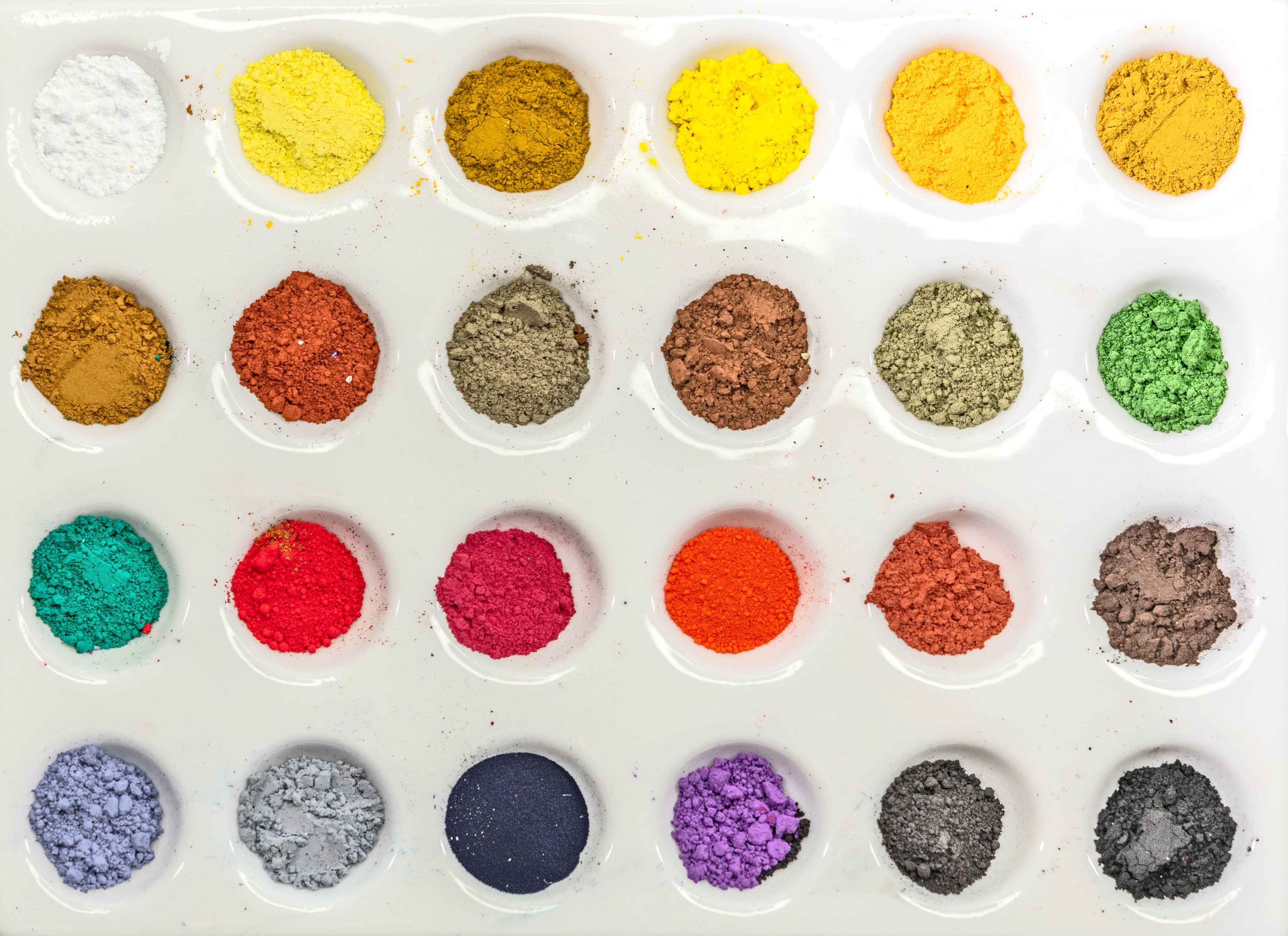 Pigments de couleur