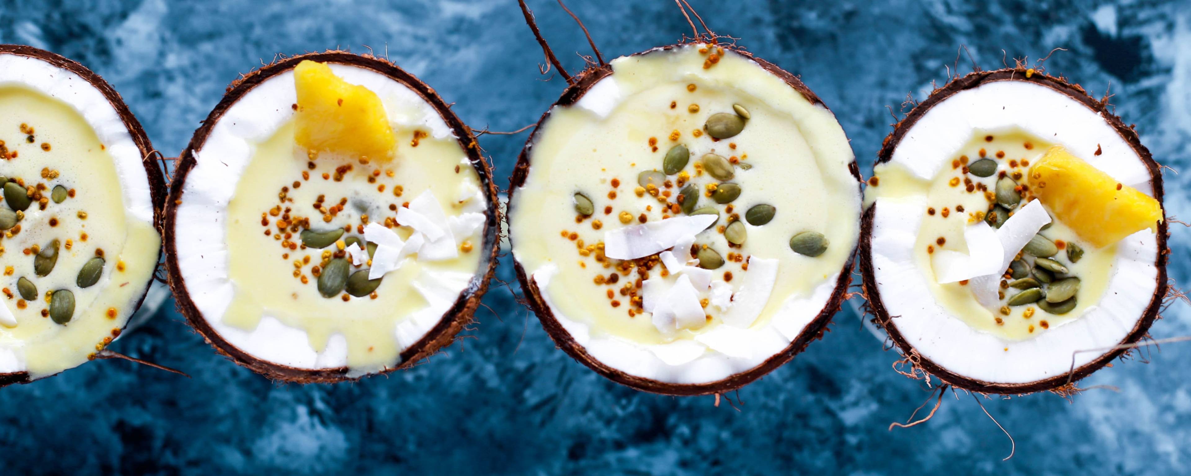 Dolce Foglia (Sweet Leaf) Pina Colada WS N&A Flavor banner
