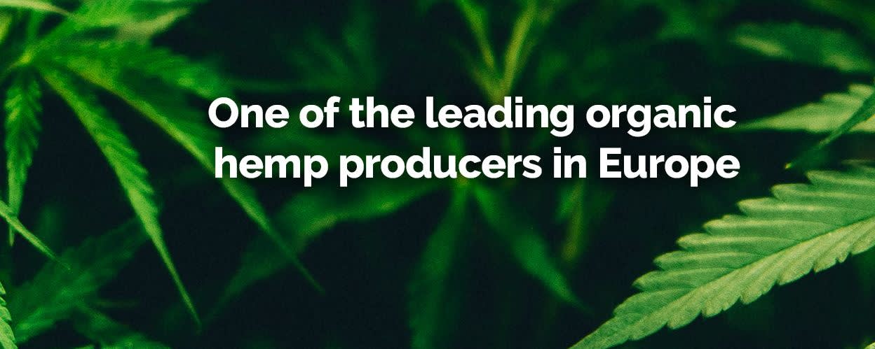 Nordic Hemp Cooperation Organic Hemp Presscake banner