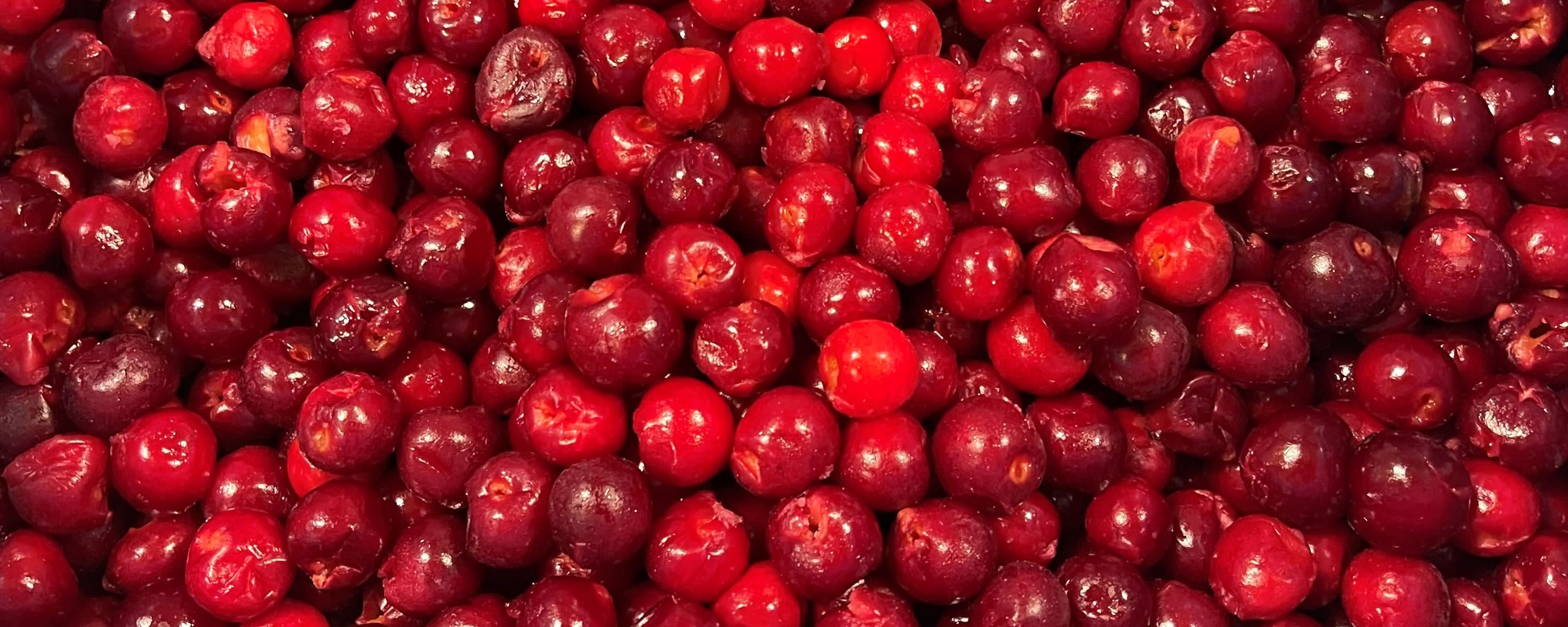 Cherry Central Montmorency Red Sour Cherries - IQF (FP07-100) banner