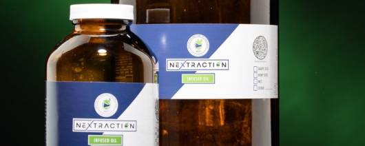 NeXtraction Unflavored CBDA Infused Hemp Seed Oil banner