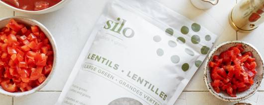Silo Large Green Lentils banner
