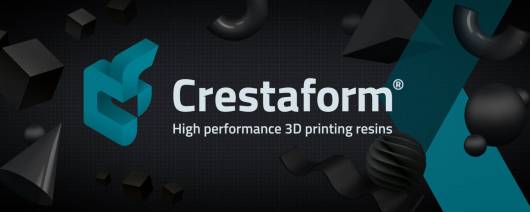 Crestaform® Rapid 8K 3D printing resin banner