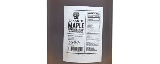 Maple Flavored Syrup banner
