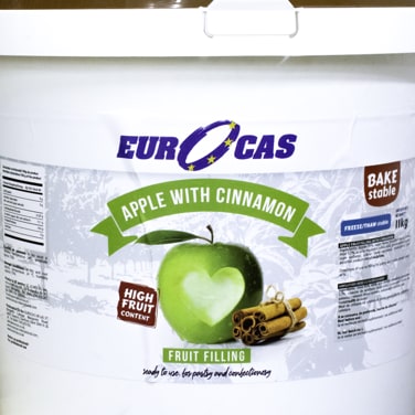 Eurocas Roasted apple & cinnamon fruit filling 85%-carousel-image