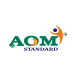 AOM company logo