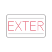 EXTER company logo