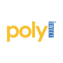 Polysweet brand card logo