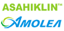 Asahiklin brand card logo