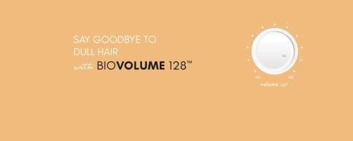 Biovolume 128™ product card banner