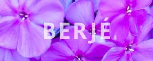 Berjé Inc producer card banner