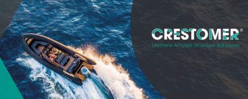 Crestomer® brand card banner