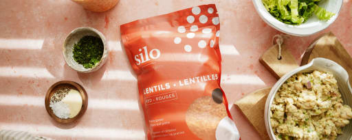 Silo Red Lentils product card banner