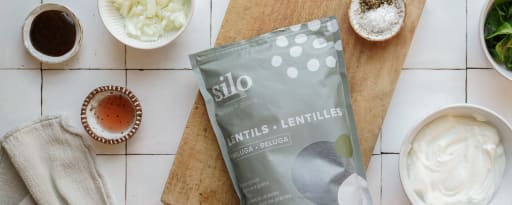 Silo Beluga Lentils product card banner