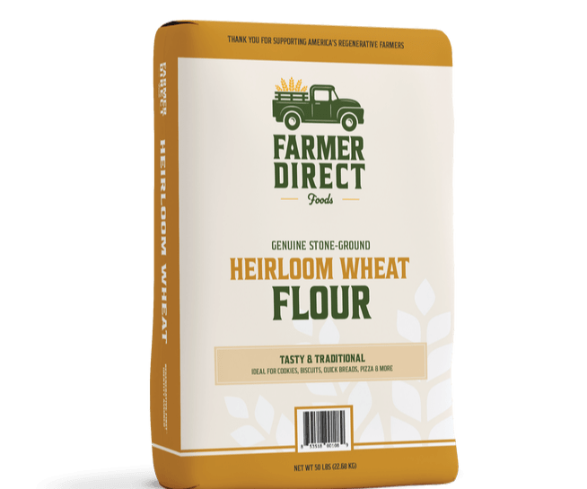 Genuine Stone Ground Heirloom Wheat Flour Farmer Direct Foods